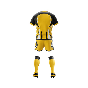 Uniforme de Rugby Transpirable de Tela de Poliéster, Talla Grande, con Logotipo Personalizado, Diseño de Alta Calidad, Uniforme de Rugby Unisex - Product Image 2
