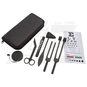 7 piezas Taylor Hammer cuerpo cinta métrica Tuning Fork Set táctico negro diagnóstico percusión Kit oído vendaje tijeras - Product Image 4