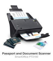 Plustek-escáner de documentos dúplex de alta velocidad, PT2160 - 60 páginas por minuto (Color), de 100 páginas escaneo por lotes, compatible con escaneo de pasaporte