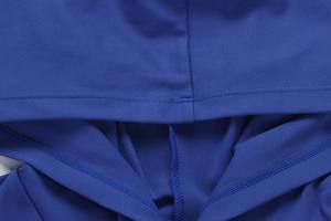 Personnalisé coupe ample pull à capuche dames haut court sweat manches longues hiver polaire 100% coton conception de poche - Product Image 4