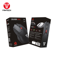 Logo OEM Dapat Diterima Fantech Wg11 Mouse Gaming Nirkabel Warna Hitam & Putih Harga Kompetitif