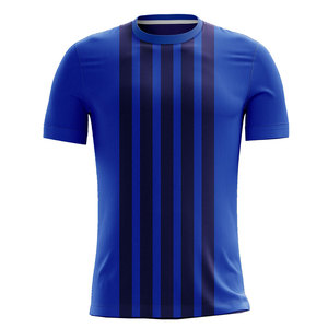 2022 camiseta personalizada de manga corta informal con cuello redondo de poliéster 100% para hombre, Camiseta de punto transpirable, superventas, estampado sublimado de Color sólido - Product Image 1