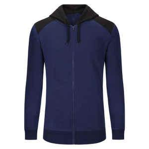 ชุดวอร์มใส่ได้ทั้งชายและหญิงมีซิปมีฮู้ดปรับแต่งได้ชุดวิ่งไซส์ XL สำหรับฤดูหนาว - Product Image 2