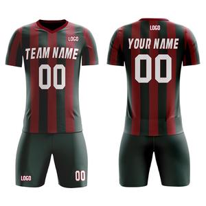 Barco Leather Industry Latest Sports Wear Soccer Uniform 100% Polyester Jersey and Shorts Custom Made Full Sublimation Printed - Product Image 5