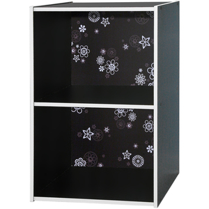 2-Tier <b>Cabinet</b> in Flower Pattern - Product Image 2