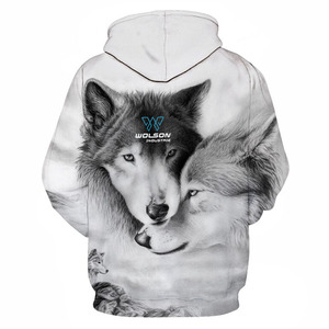 Sudadera เสื้อฮู้ดพิมพ์ซับลิเมชันของผู้ชายสำหรับเด็กผู้ชายเสื้อฮู้ดพิมพ์ลายสำหรับพิมพ์ซับลิเมชัน sudaderas algodon ส่วนบุคคล - Product Image 3