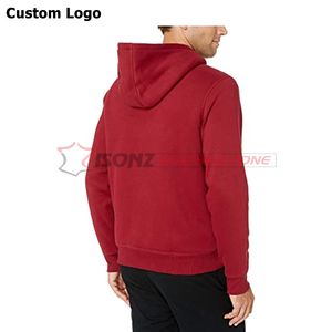 High Quality Black Oversized <b>Men's</b> Pullover <b>Hoodie</b> Gym Sweatshirt with Lined Design and Anti-Shrink Anti-Wrinkle Feature - Product Image 4