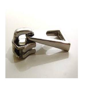 Cremallera de extremo abierto de aluminio duradero No 5 al por mayor con corredor deslizante de bloqueo automático para zapatos vaqueros bolsas de ropa textiles para el hogar - Product Image 1