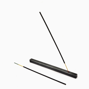Black Metal Iron Linea <b>Incense</b> <b>Holder</b> - Product Image 1
