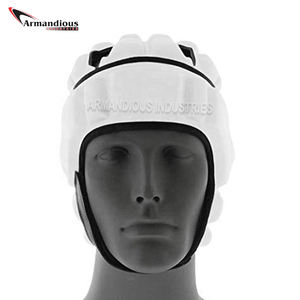 Casco de rugby de carcasa blanda con logotipo OEM, casco de EVA personalizado de medio Fútbol para adultos con patrón de cara para deportes de patinaje, venta al por mayor - Product Image 6