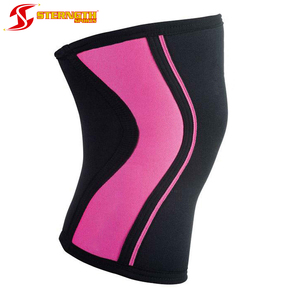 Mangas de rodilla de levantamiento de pesas de 7mm para unisex - Product Image 2