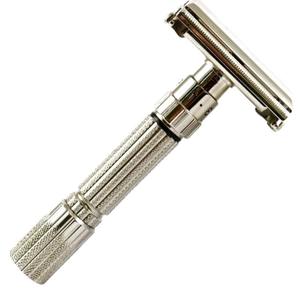 Rasoir de sécurité ajustable pour hommes, Logo personnalisé, Double tranchant, vente en gros, à bas prix - Product Image 1