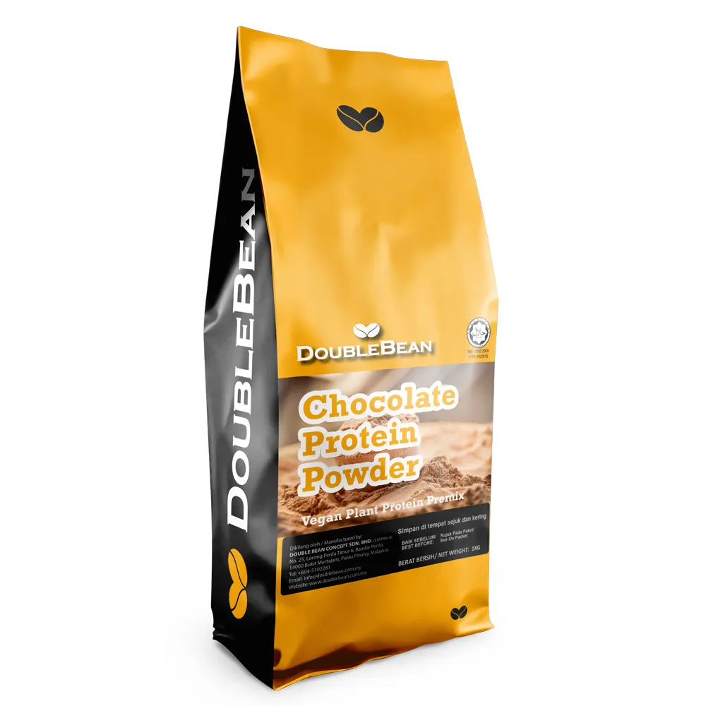 Chocolate Protein Nutritious Vegan Plant Protein Powder High Protein Content Powder Mix