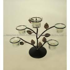 Decorative <b>Wall</b> Hanging Tealight Candle Holder Metal <b>Wall</b> <b>Sconce</b> with Glass Cups and Tealight Candles Diwali Decorations Items - Product Image 4