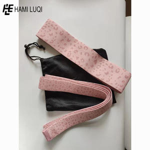 Bandas de Resistencia para Piernas y Glúteos al por Mayor, Bandas de Ejercicio con Estampado de Leopardo, Antideslizantes para Glúteos - Product Image 3