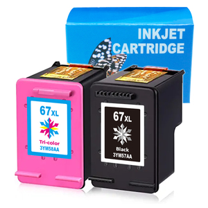 Premium 67 cartuchos compatibles 67xl de reemplazo de tinta 3YM57AA 3YM58AA para HP Deskjet serie 1210 de 2332 de 2720 DeskJet serie 4120 más 4130 de 4132 - Product Image 3