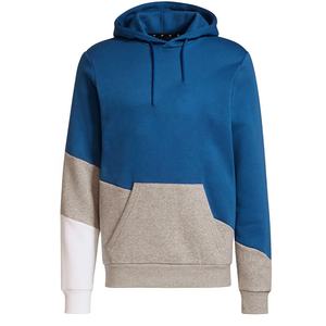 Sudadera con capucha de manga larga para hombre, ropa deportiva con bolsillos, Color de bloque, a la moda - Product Image 4