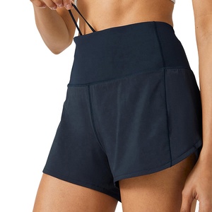 กางเกงรัดรูปเอวสูงสำหรับผู้หญิง,กางเกงขาสั้นออกกำลังกายในยิมวิ่งออกกำลังกายในยิม - Product Image 2