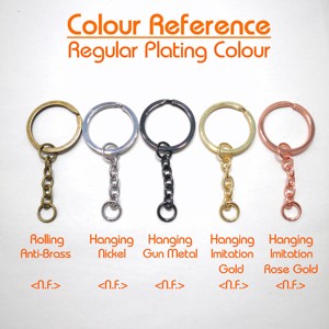 Ming Kee hợp kim kẽm bền D vòng khóa dây đeo kim loại cho túi xách & Hàng may mặc phụ tùng & Phụ kiện túi đặc biệt - Product Image 2