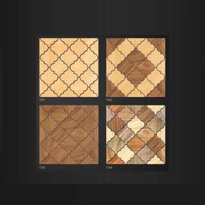 Baldosas de cerámica de tira de madera de color gris 40x40cm - Product Image 3