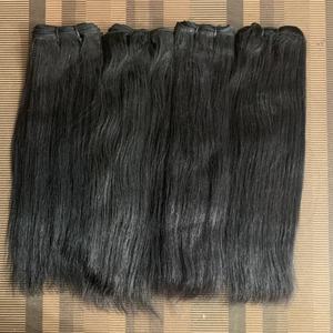 Extensiones de cabello humano recto a granel sin procesar Paquetes de cabello humano crudo barato - Product Image 3