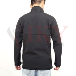 Chaqueta blanda impermeable de diseño personalizado de alta calidad para hombre, cómoda y transpirable con logotipo personalizado - Product Image 3