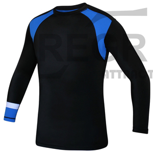 Haut de Compression à manches longues pour femmes, haut de protection contre les éruptions cutanées et le <span class=keywords><strong>surf</strong></span>, avec fermeture éclair sur le devant, UPF 50, nouveau design, 2019 - Product Image 6