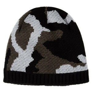 Bonnet de sport camouflage pour homme de qualité, épais et chaud, en laine tricotée, acrylique, pour le ski - Product Image 4