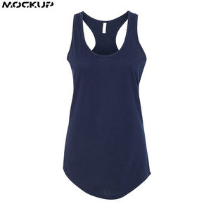 Camiseta Deportiva Personalizada para Mujer, Camiseta de Yoga de Algodón de Alta Calidad con Espalda Descubierta, Fabricante OEM - Product Image 2