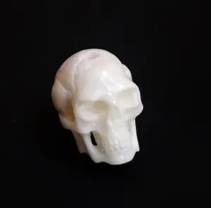 Intagliato a mano testa del cranio ossa dei branelli dei pendenti per monili che fanno commercio all'ingrosso