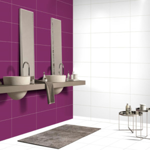 Carreaux de sol en porcelaine polis et émaillés de 300x600 mm, designs personnalisés, couleurs spéciales orange frais pour les sols intérieurs de chambre à coucher. - Product Image 4