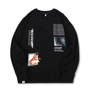 Producto Nuevo al Precio Más Bajo 	 Stock Disponible, MOQ Bajo 	 Impresión Digital por Serigrafía 	 Sudadera de Cuello Redondo de 320g para Hombre - Product Image 1