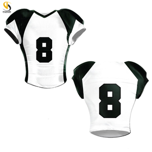 Ensemble d'uniformes de football américain unisexe durables et respirants imprimés par sublimation pour les jeux d'intérieur et d'extérieur. - Product Image 4