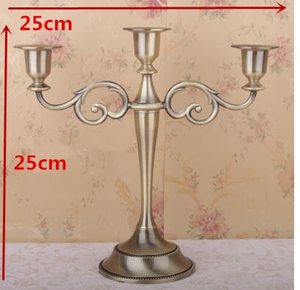 Handmade BRASSWORLD INDIA Solid <b>Silver</b> Brass <b>Candlestick</b> Holder Tall Metal Candle Stand for Home Decoration - Product Image 5