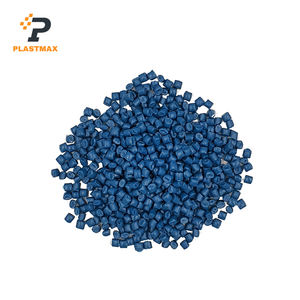 Granulés bleus de haute densité, 12 pièces, à bas prix, résine de moulage par soufflage, plastique certifié HDPE, vente en gros - Product Image 1