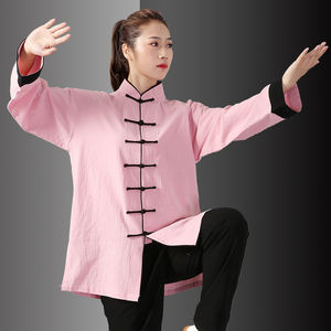 Uniforme de kung-fu de alta calidad para hombres, uniforme de Wing Chun, OEM, tradicional, shaolin, kung-fu, tai chi, venta al por mayor - Product Image 5