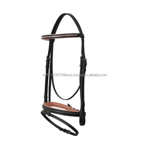 ALR EQUESTRIANS Customizable Western Riding Horse <b>Bits</b> Durable Leather Equestrian Rein with Fancy Stitching and Logo - Product Image 6