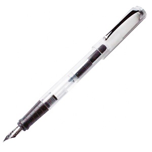 Bút Máy Bằng Nhựa Trong Suốt CM09F, Ngòi Bút Bằng Thép Không Gỉ Được Đánh Bóng - Product Image 6