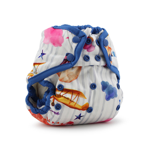 AIO protection anti-fuite simple lavable couche en tissu pour bébé insert en microfibre couvre-couches en tissu réutilisables - Product Image 1