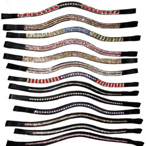 VENDO Cristales de plata tiara ceja bandas EN tamaño completo COB Shetland Dollar 3 - Product Image 2