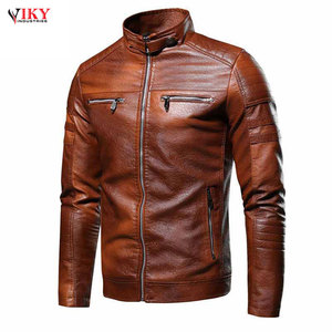 Chaquetas deportivas de cuero para hombre, ropa cómoda y a la moda - Product Image 4