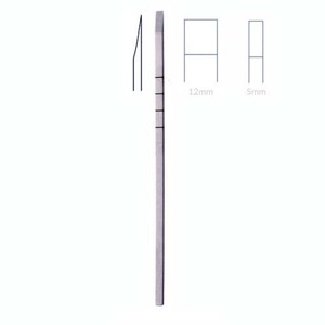 Burin en coton sculpté 18cm 5mm, burin de coupe creuse - Product Image 1
