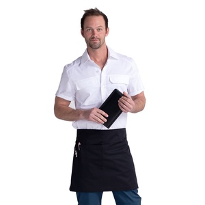Customized logo Cotton Waist <b>Apron</b> Adjustable Chef <b>Aprons</b> for the Restaurant <b>Leather</b> <b>Aprons</b> 2021 New Design - Product Image 1