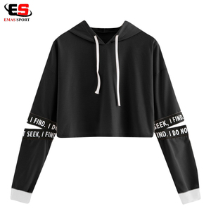 Sudadera Corta con Capucha para Mujer, de Invierno, de Forro Polar, Ecológica, Cortavientos, Sudadera Corta con Capucha - Product Image 5