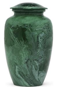 Urna de cremación de mármol para hombres y mujeres adultos, recuerdo con acabado esmaltado, urna de cremación de cenizas humanos - Product Image 6