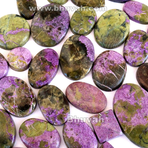 Cabochon de pierre précieuse d'atlantasite - Product Image 3