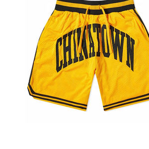Basketball Retro <b>Shorts</b> Eco-Friendly Solid Polyester Mesh <b>Sweat</b>-Absorbing Anti-Shrink <b>Men</b> Team Wear in Wholesale - Product Image 6