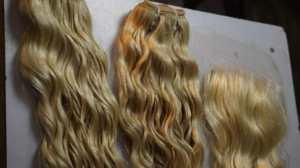 Extensions de cheveux indiens Remy cuticule brute alignée Double dessiné 613 paquets de trame blonde fermeture frontale I conseils haute qualité humaine - Product Image 5