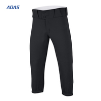 Vêtements de sport du fabricant personnalisés pantalons d'uniforme de baseball softball imprimés numériquement sur mesure et sublimation