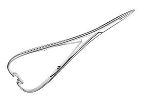 Porte-aiguille manuel essentiel 5.5 ''par Mathieu la base pour instruments chirurgicaux - Product Image 4